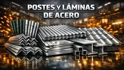 Postes y Láminas de acero